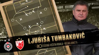 Idealnih 11 Ljubiše Tumbakovića: Sastavio sam tim Partizana koji bih voleo da vodim 