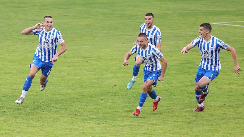 Lončar slavi gol Zvezdi (© Star sport)