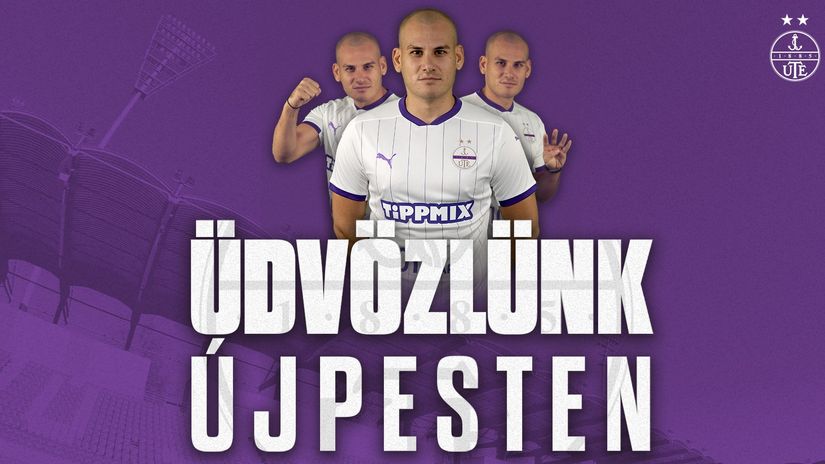 Ognjen Mudrinski (twitter@ujpestfc.hu)