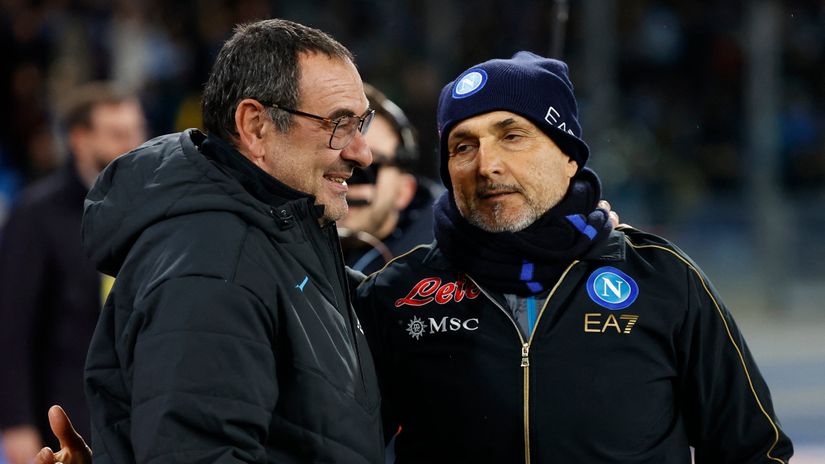 Mauricio Sari i Lučano Spaleti (©Reuters)