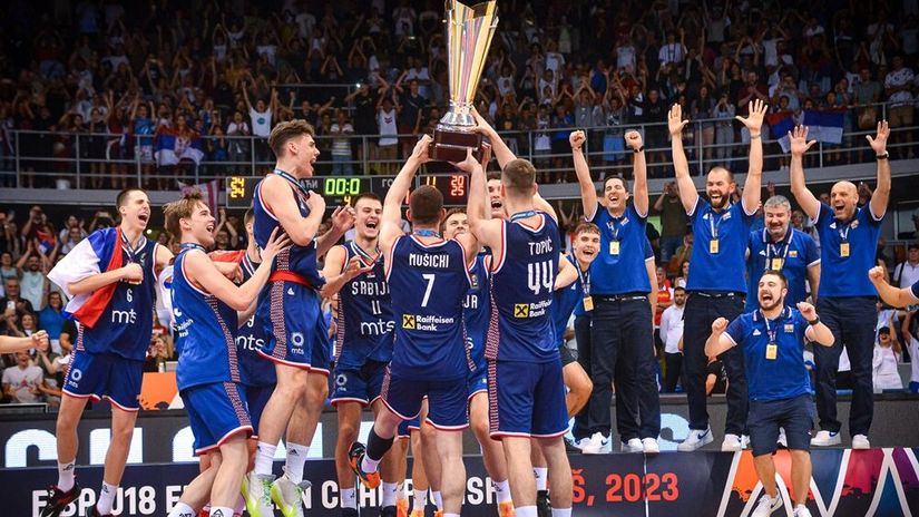 Juniorska selekcija Srbije (©FIBA Basketball)