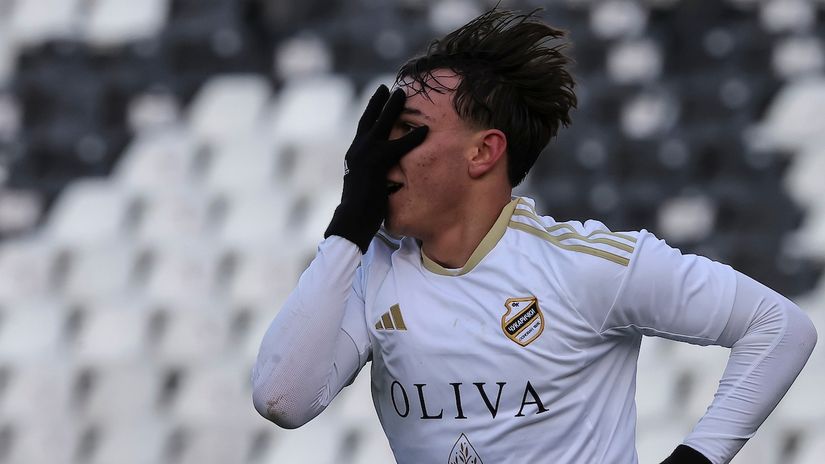 Cvetković slavi gol (© Star sport)