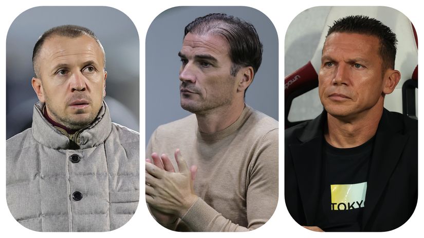 Igor Matić, Siniša Dobrašinović i Barak Bahar (©Starsport)