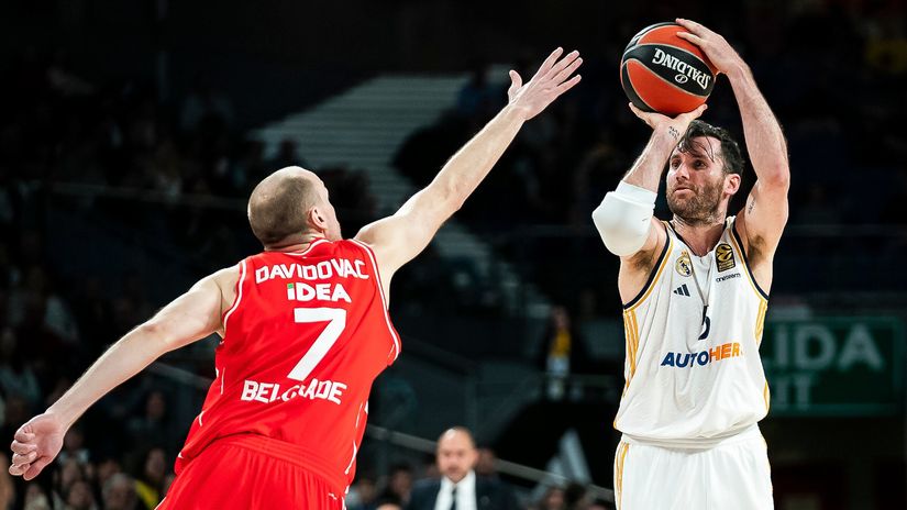 Rudi Fernandez u duelu sa Davidovcem (Starsport)